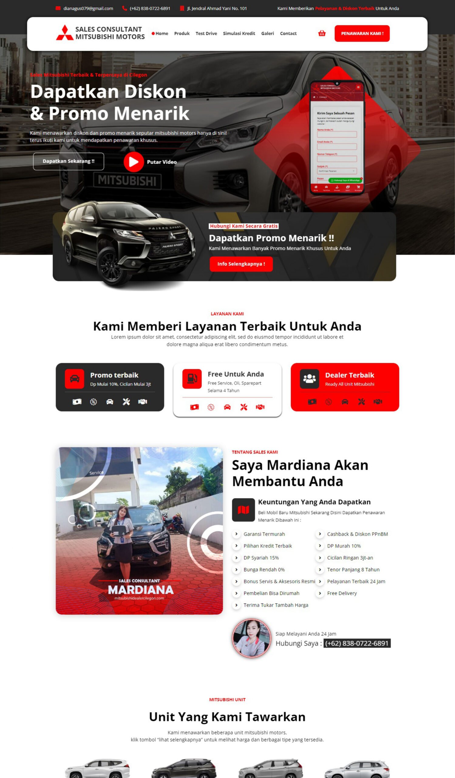 UI Style MItsubishi Dealer Cilegon Thumbnail