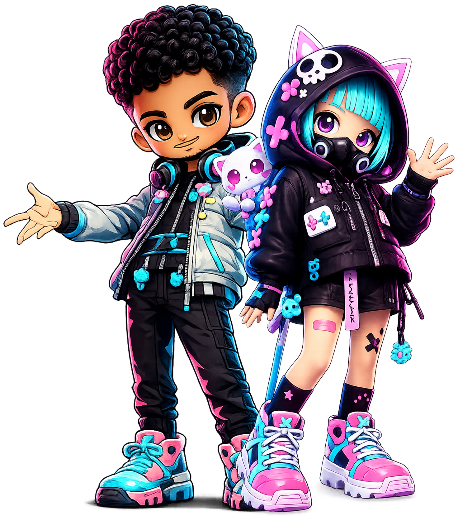 Oxxo & Zpys Pose_01 Oxxo & Zpys Pose 01